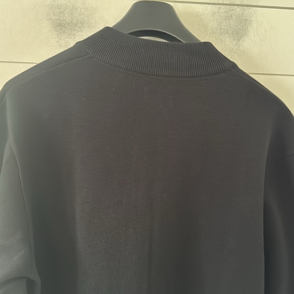 Robert Graham XL Full Zip Cotten Stretch Jacket Black 2 Zip Pockets Minimalist - Picture 6 of 11